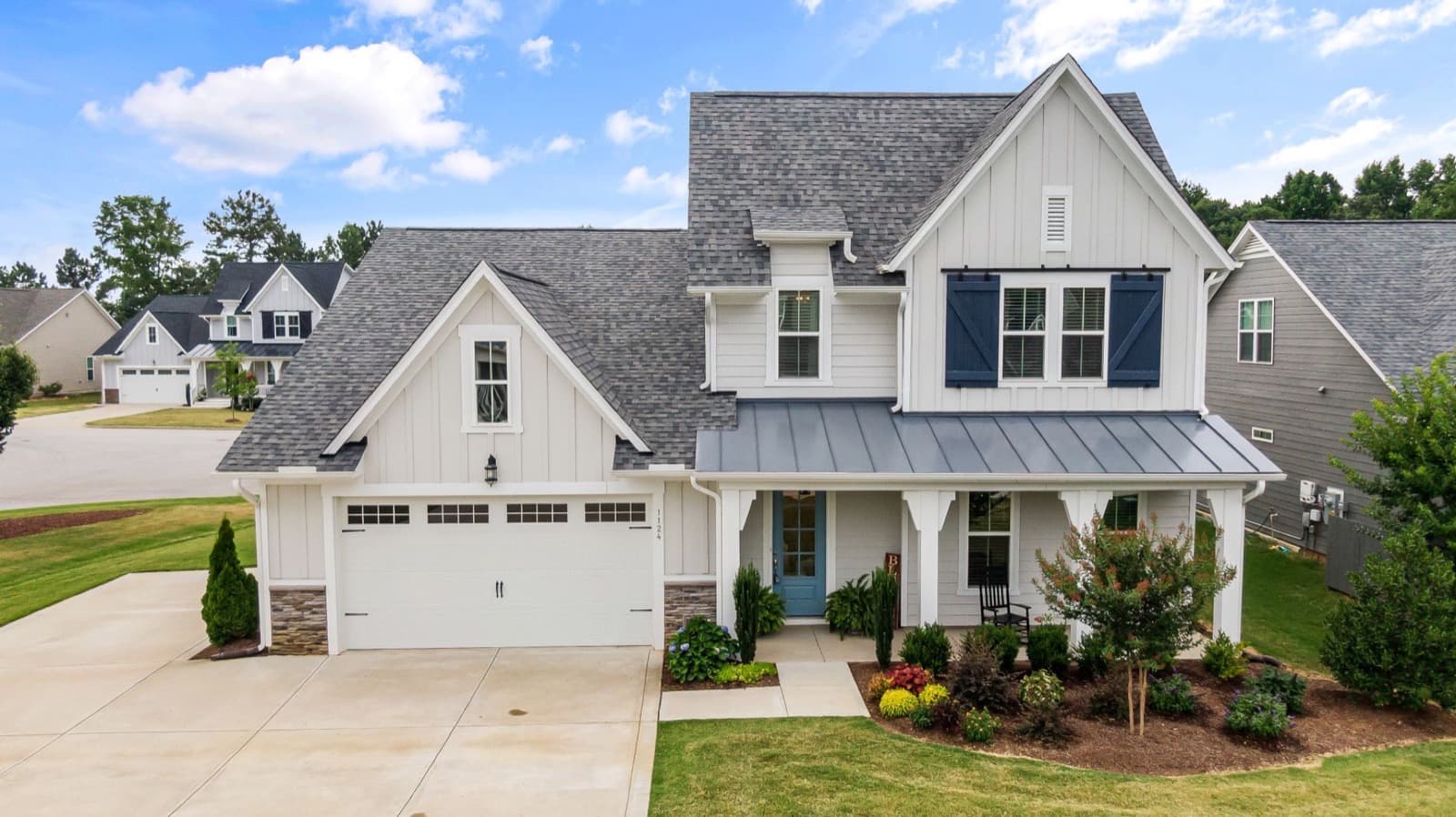 HVAC service in Four Oaks, North Carolina: Tree-lined North Carolina neighborhood