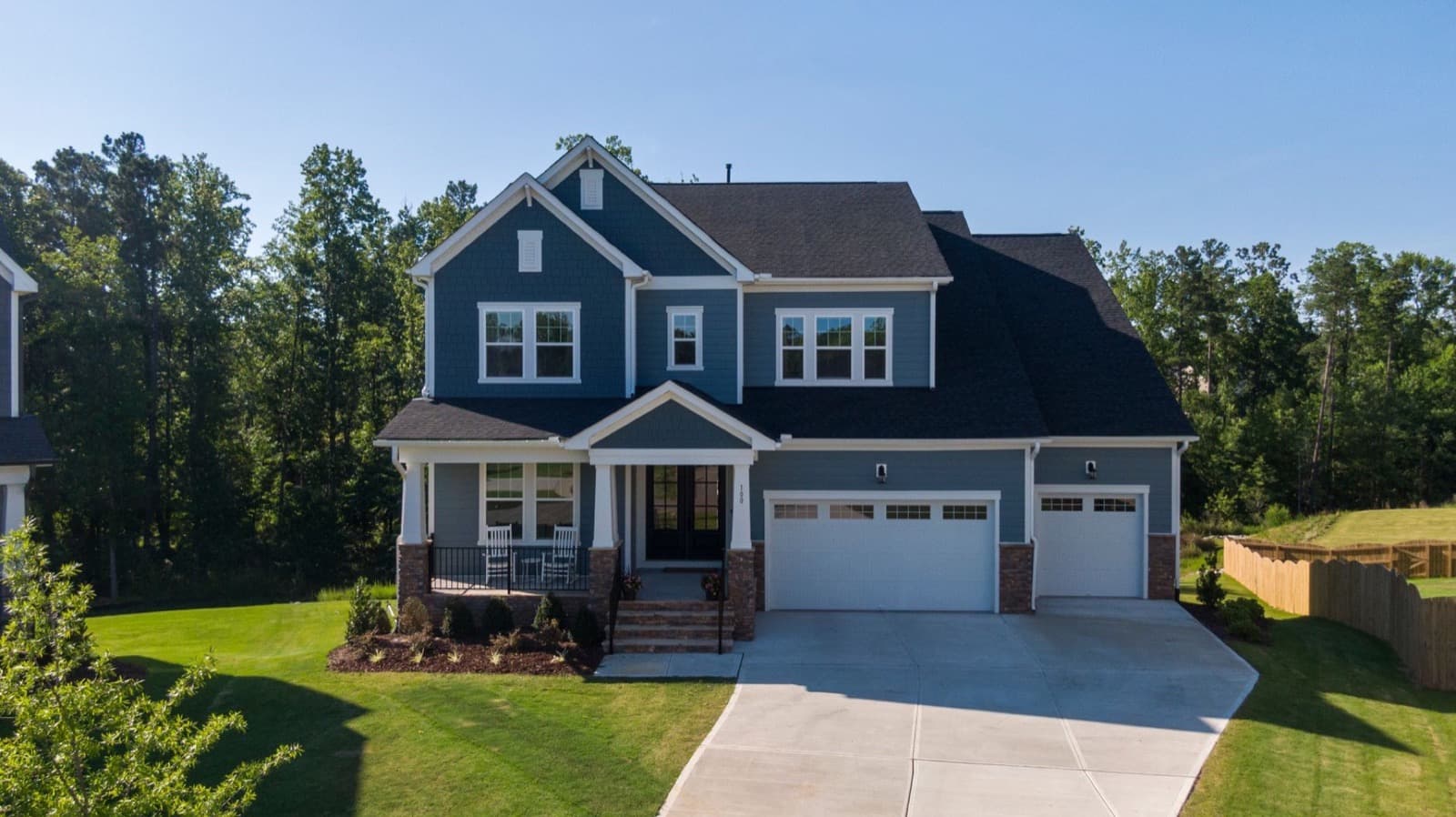 HVAC service in Wake Forest, North Carolina: Rural North Carolina home